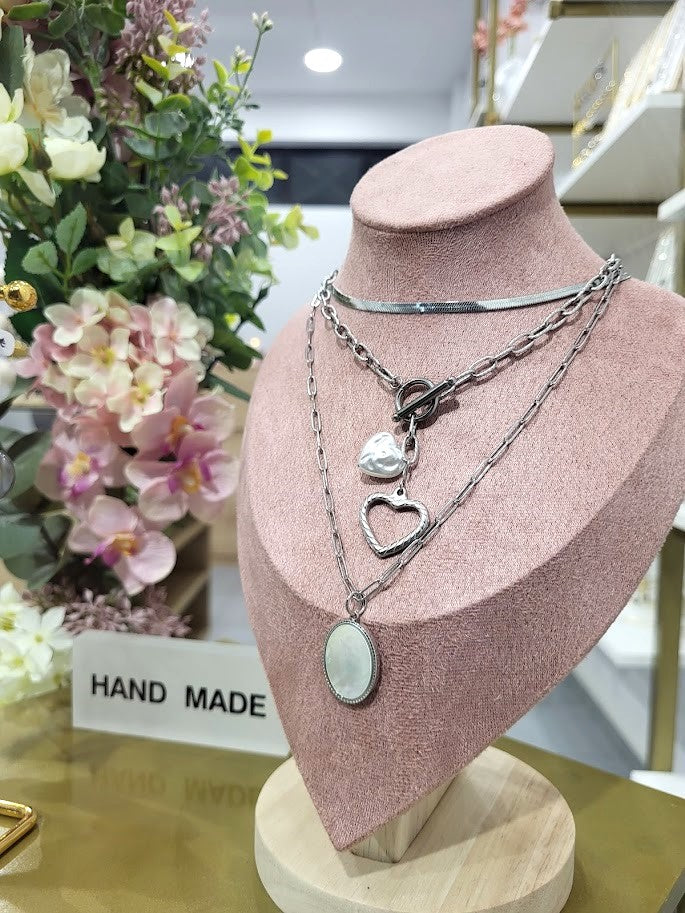 #DualHeart Necklace