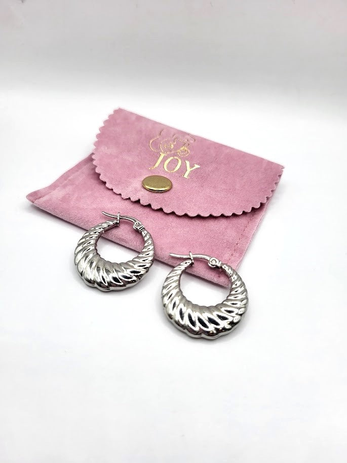 #Croissant Earrings