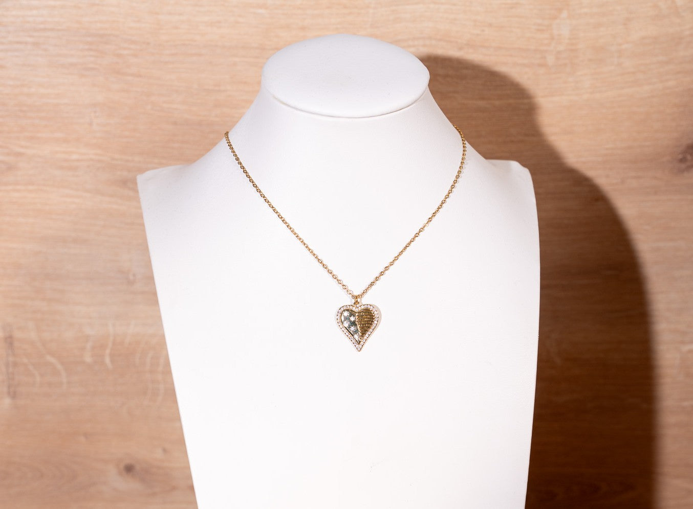 Golden Spark Heart