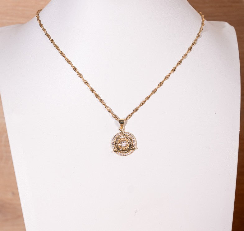 Eye Trio Necklace