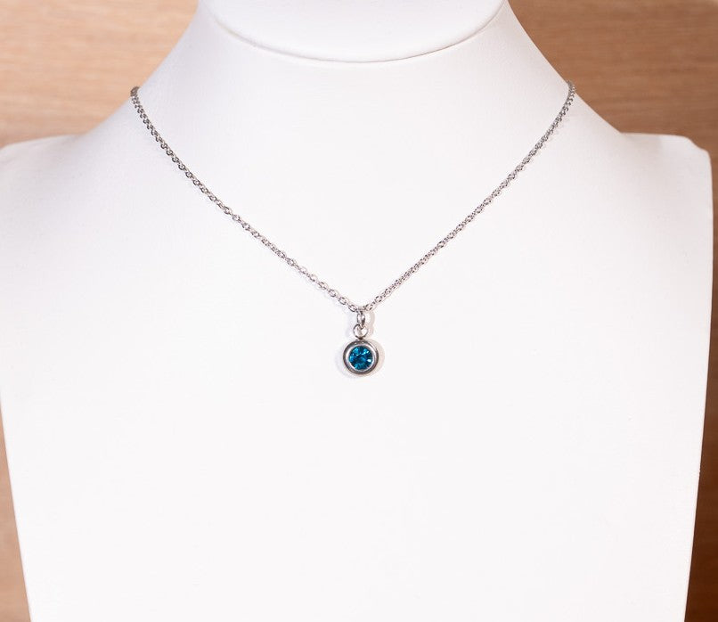 Petrol Orb Necklace