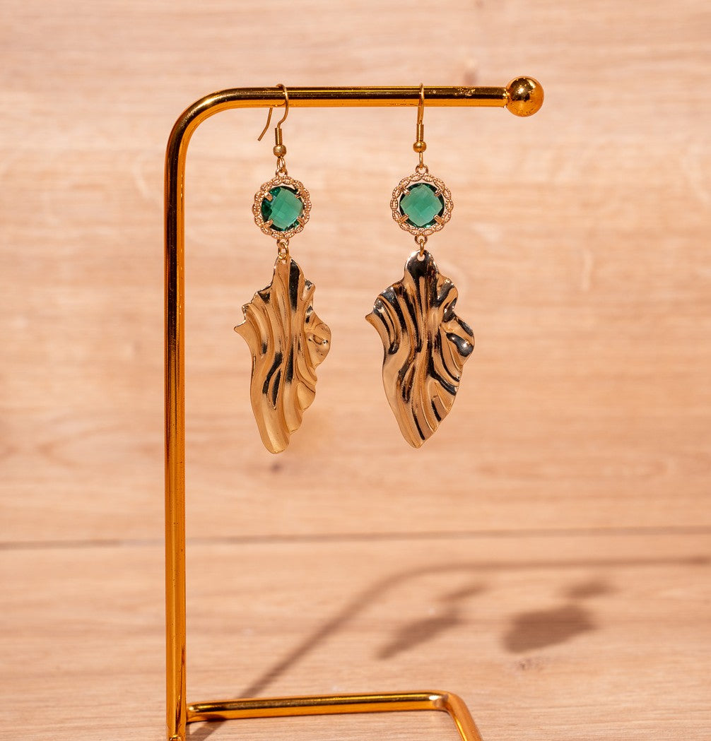 #Emerald Radiance Εarrings
