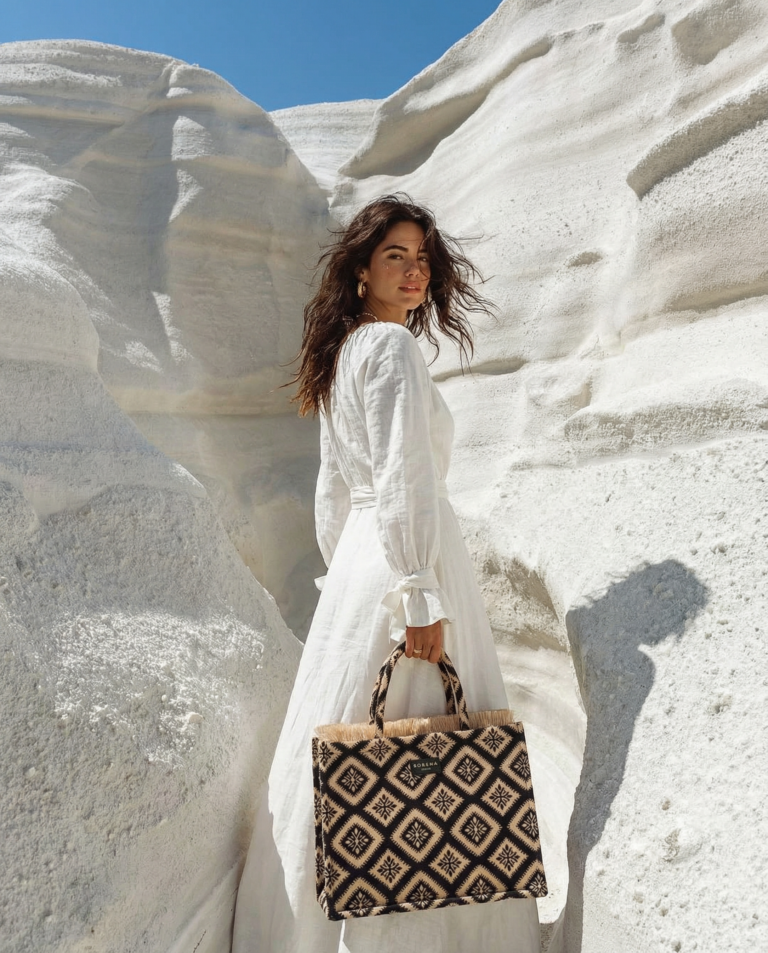 Cycladitissa large tote bag