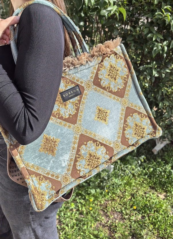 Grigio large tote bag