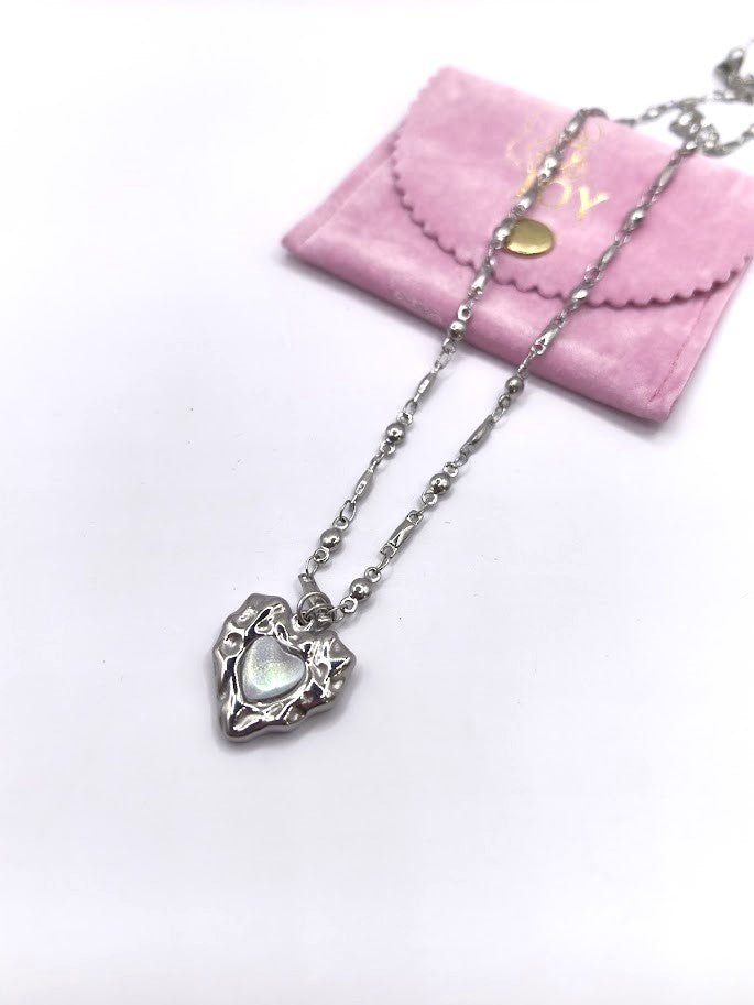 #IridescentHeart Necklace