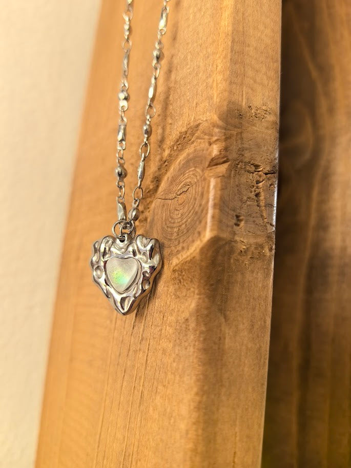 #IridescentHeart Necklace