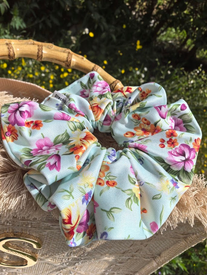 #Floral Breeze scrunchie