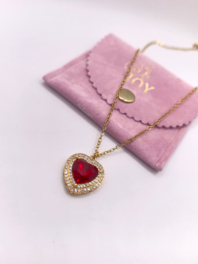 #Diamond Heart Necklace