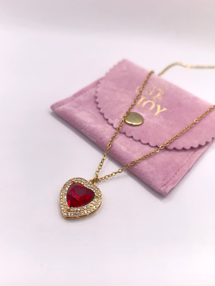 #Diamond Heart Necklace