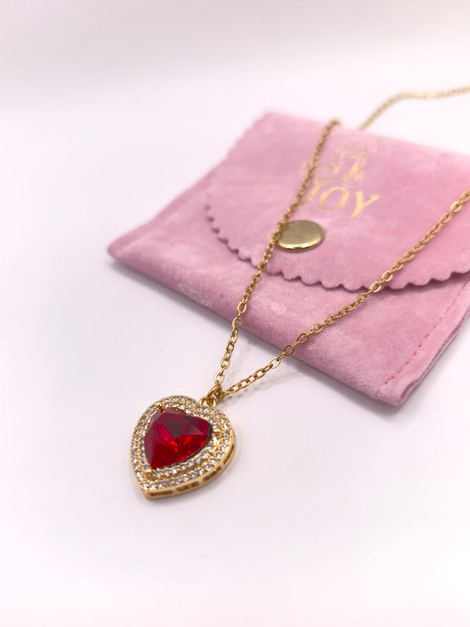 #Diamond Heart Necklace
