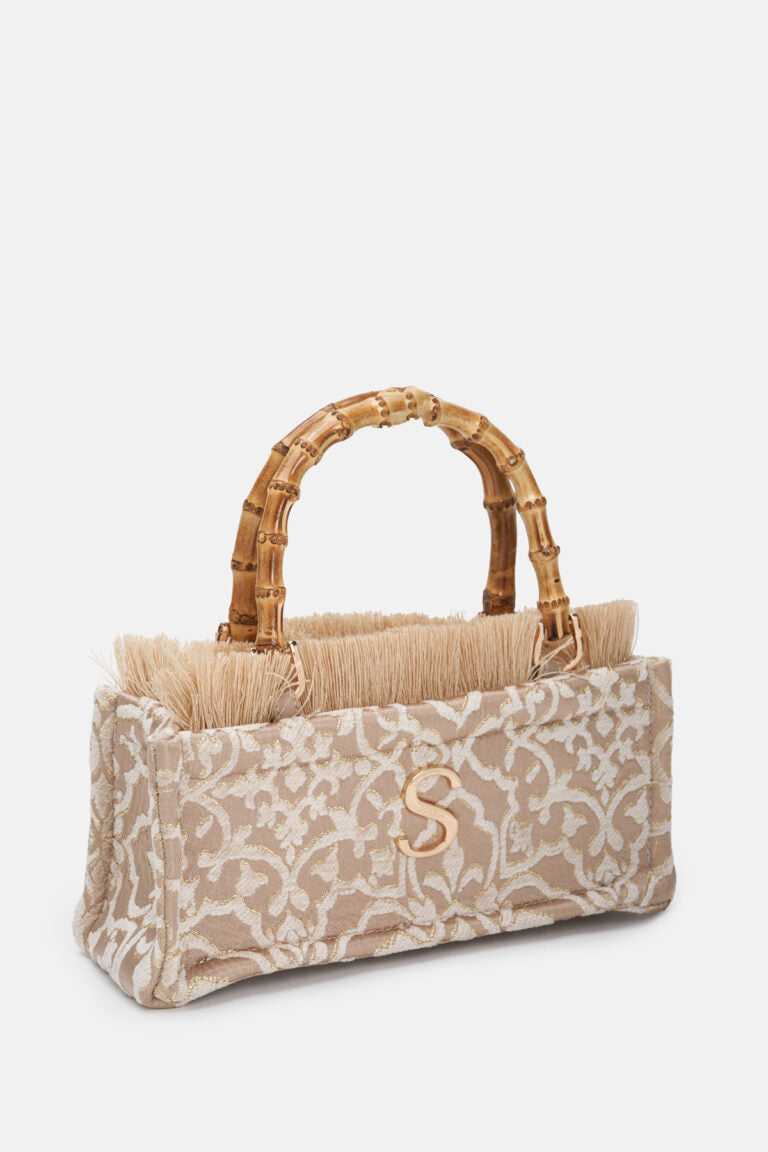 Theros mini bamboo tote bag