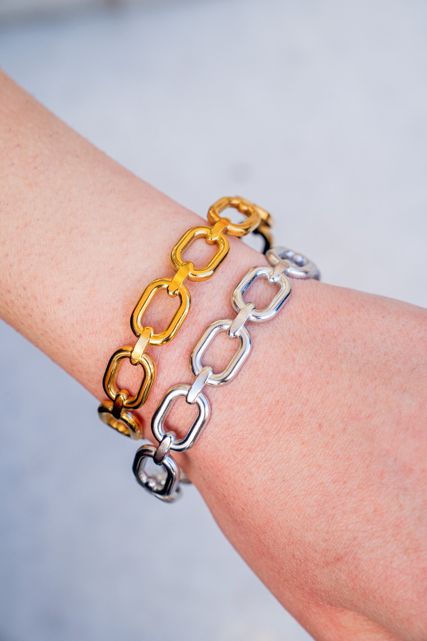 Solid Chain Bracelet