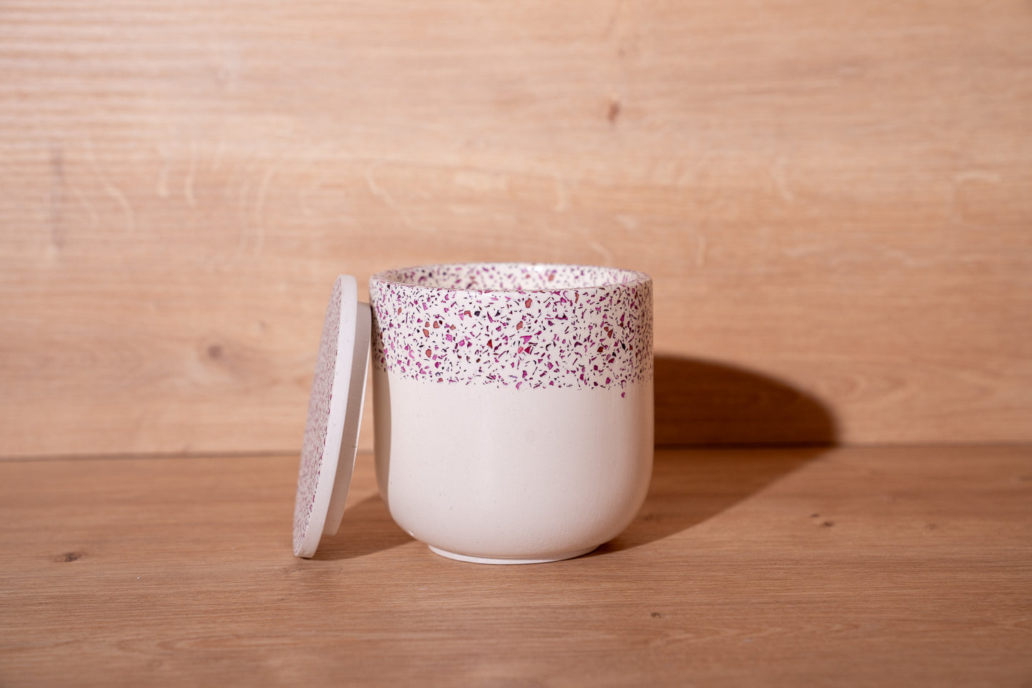 #TerraGlass Porcelain Candle