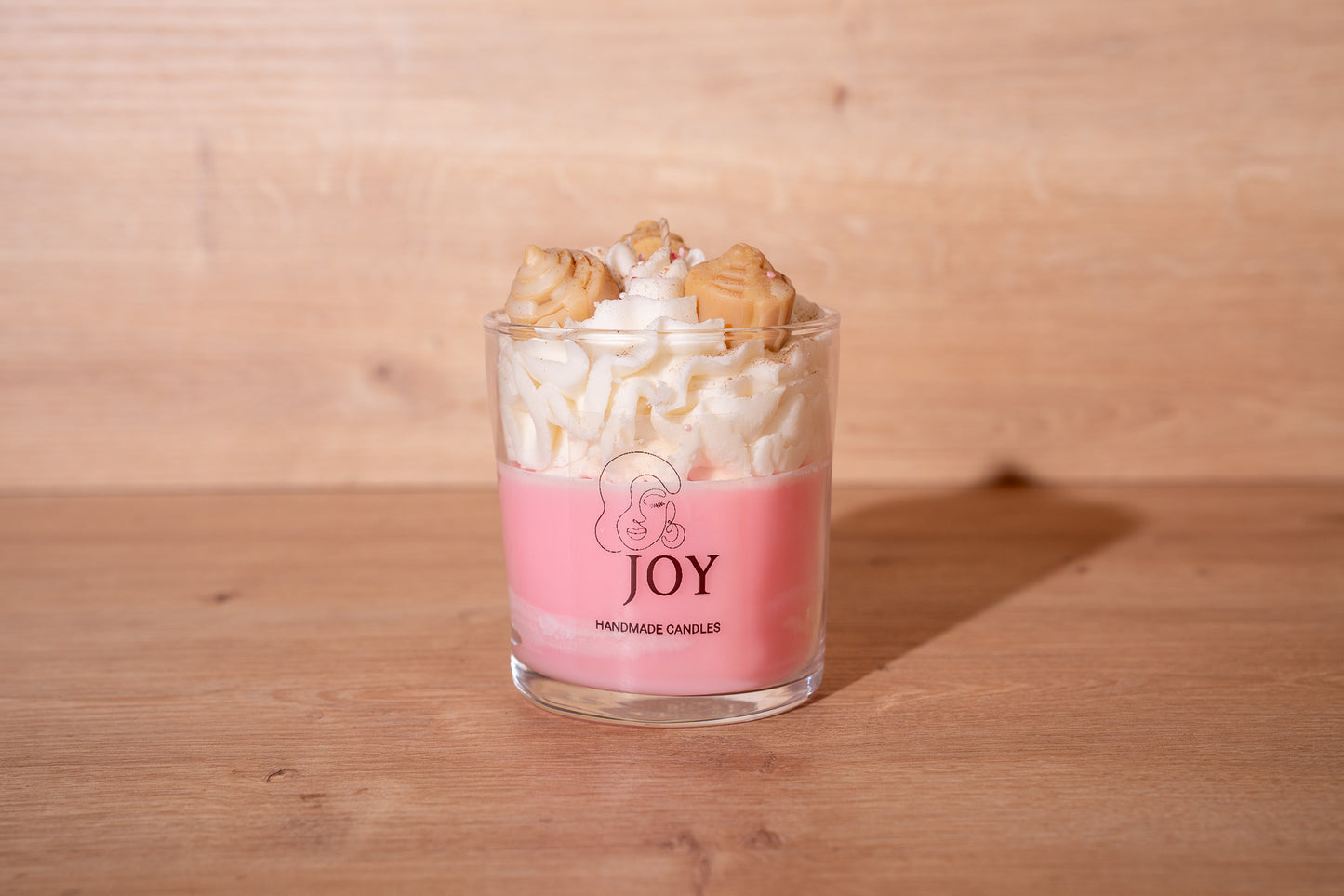 Cinnamon rolls candle(girly version)