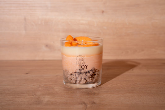 Orange Cheesecake candle