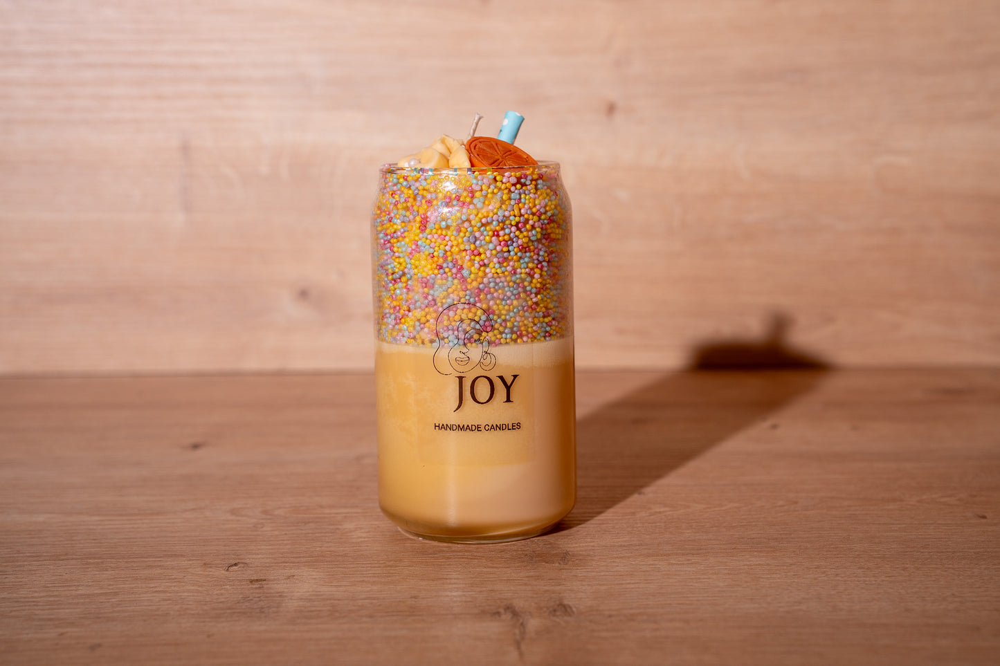 Mandarin juice candle