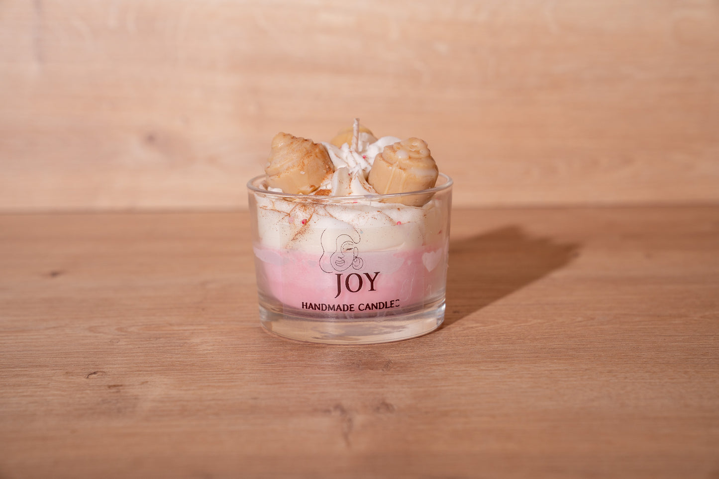 Cinnamon rolls candle(girly version)