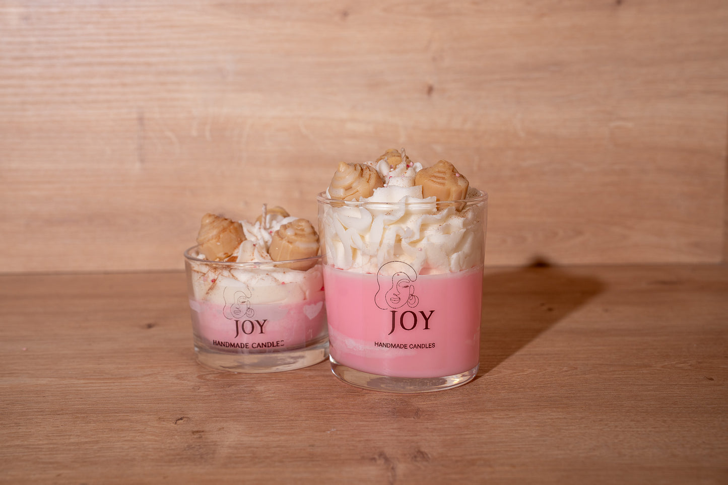 Cinnamon rolls candle(girly version)