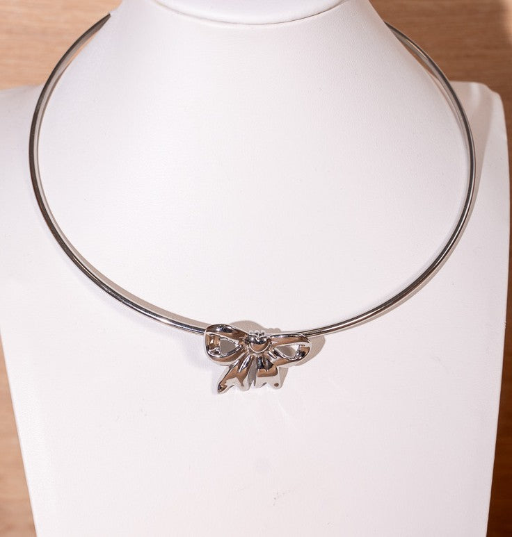 Steel Bow Choker