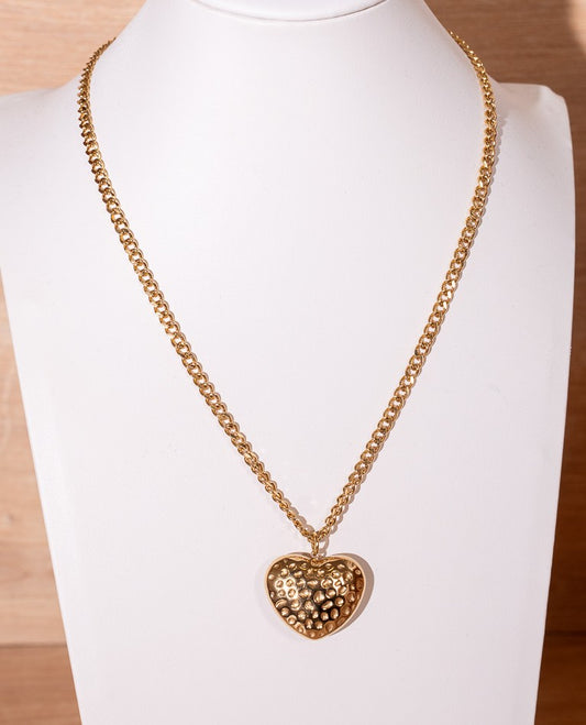 #Power Heart Necklace