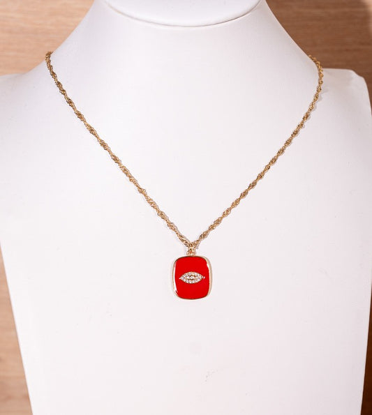 Red Eye Necklace