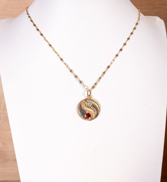 Yin Yang Spark Necklace