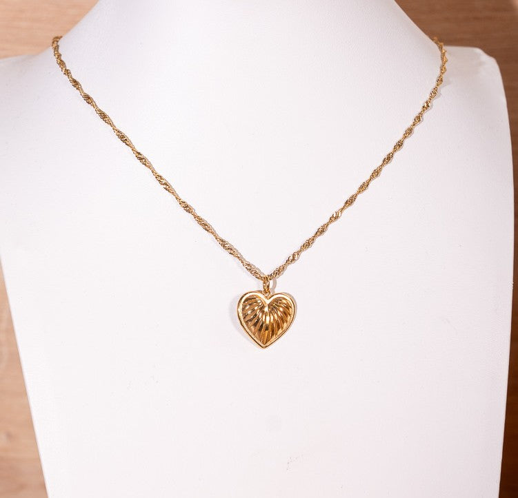 Caged Heart Necklace