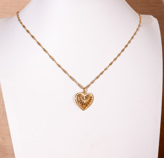 Caged Heart Necklace