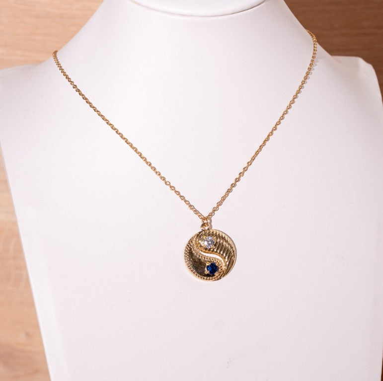 Yin Yang Spark Necklace