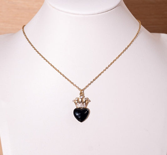 Crowned Heart Necklace