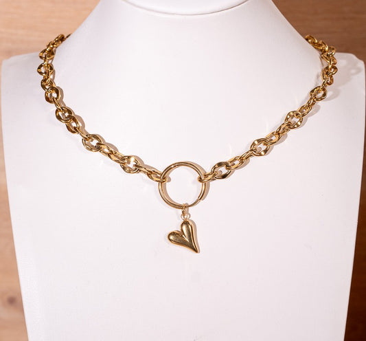 SteelHeart Necklace