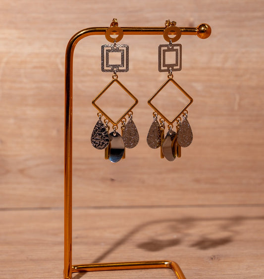 #Boho Dual Metal Drops