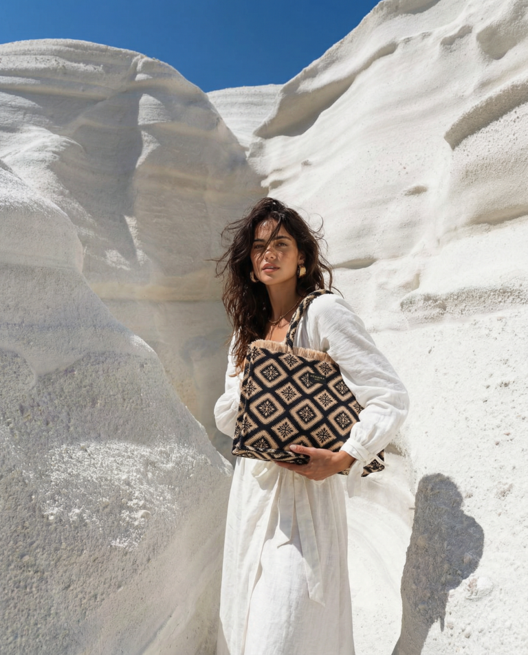 Cycladitissa large tote bag