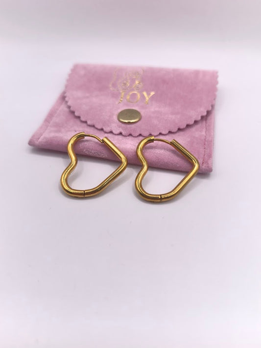 #Clicky Heart Earrings