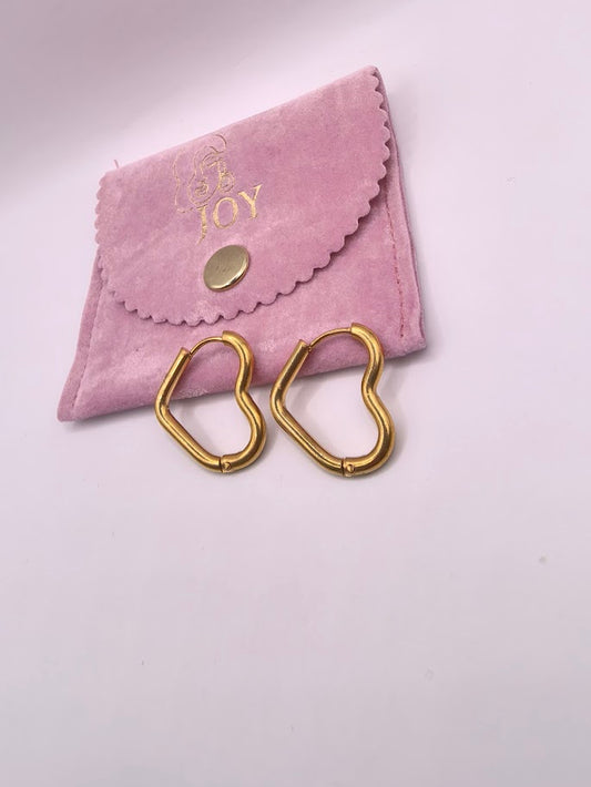 #Clicky Heart Mini Earrings