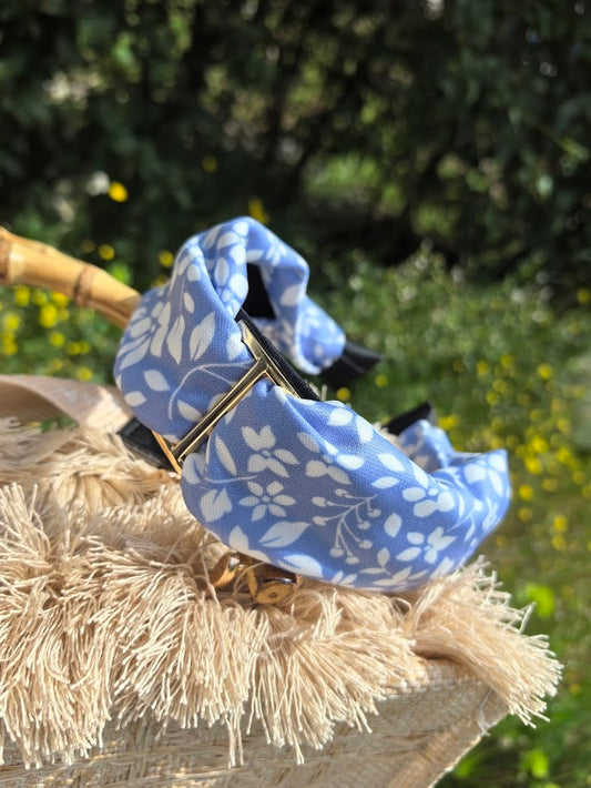 #Blue Blossom Headband