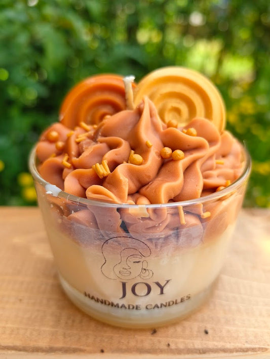 #Salted caramel candle