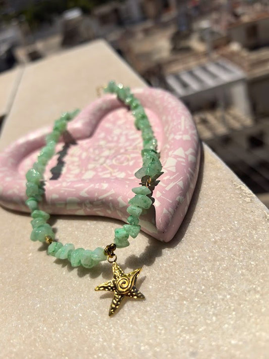 #Seashell Charm Necklace