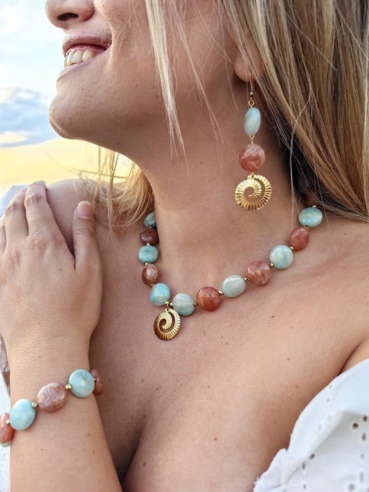 #Shell & Sun Earrings