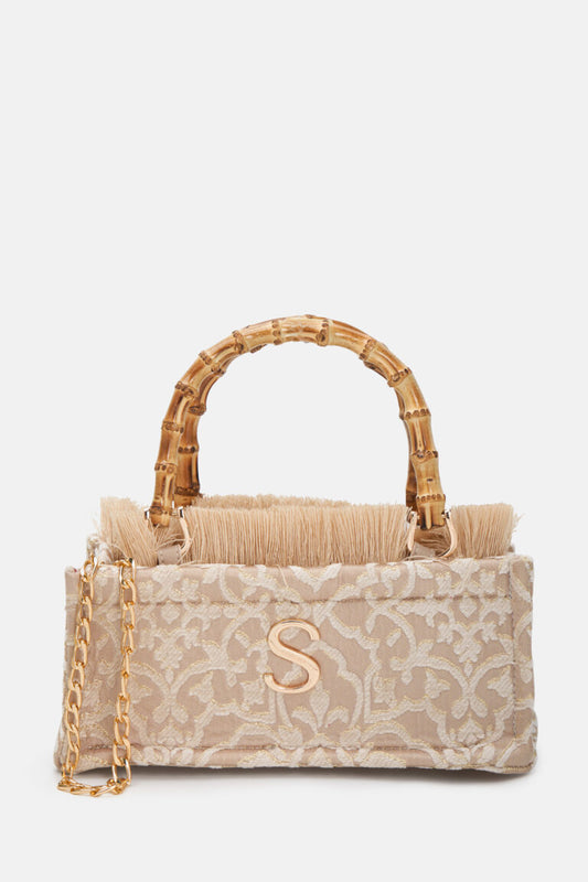 Theros mini bamboo tote bag