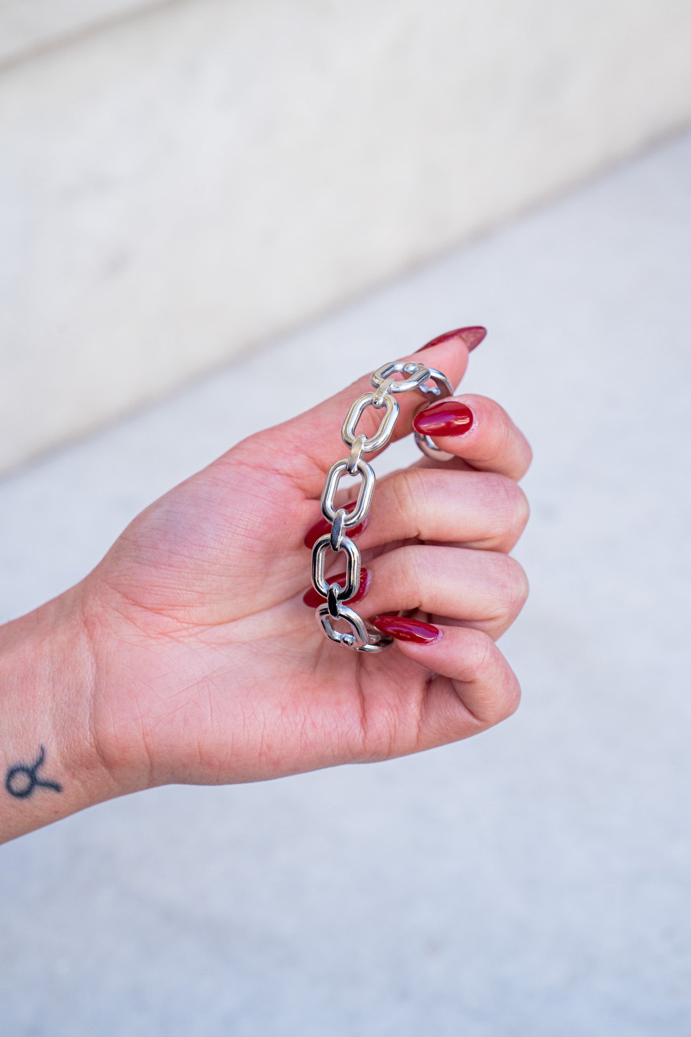 Solid Chain Bracelet