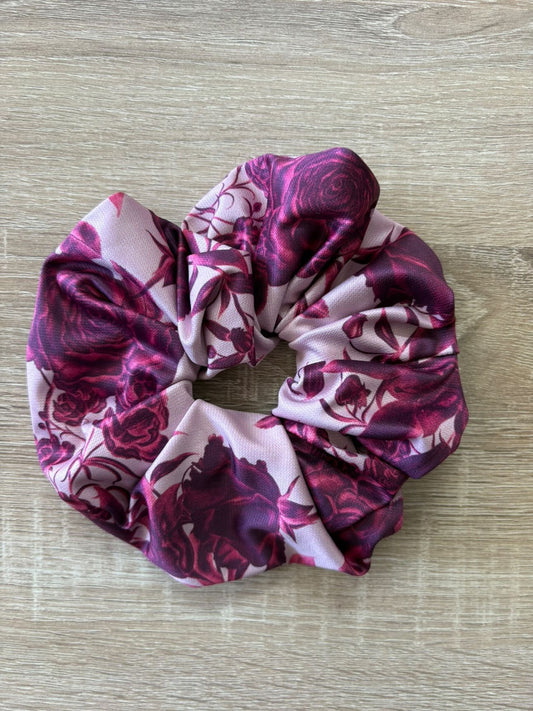 #Flower scrunchie