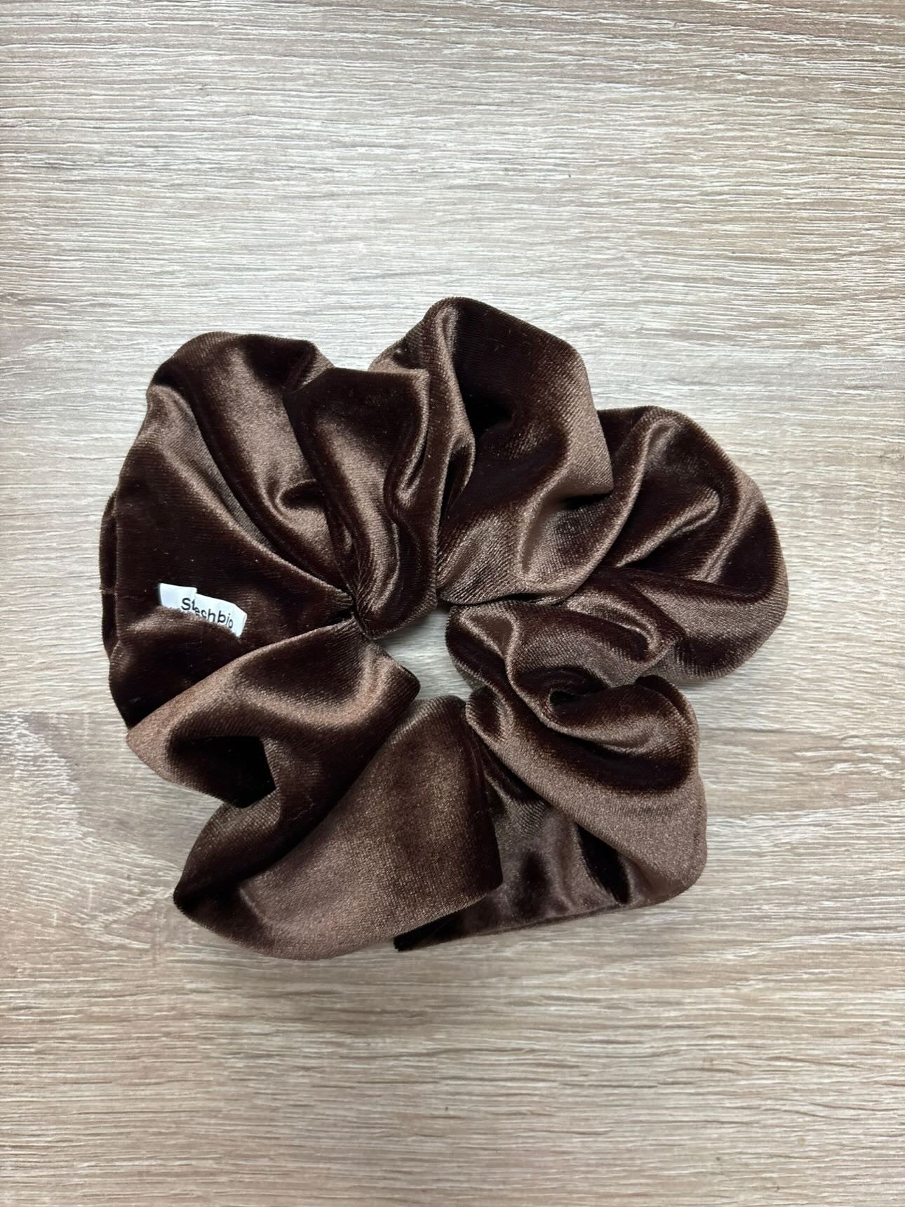 #Velvet scrunchie