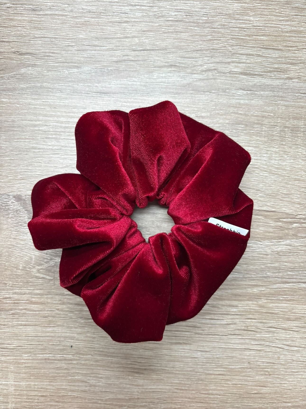 #Velvet scrunchie