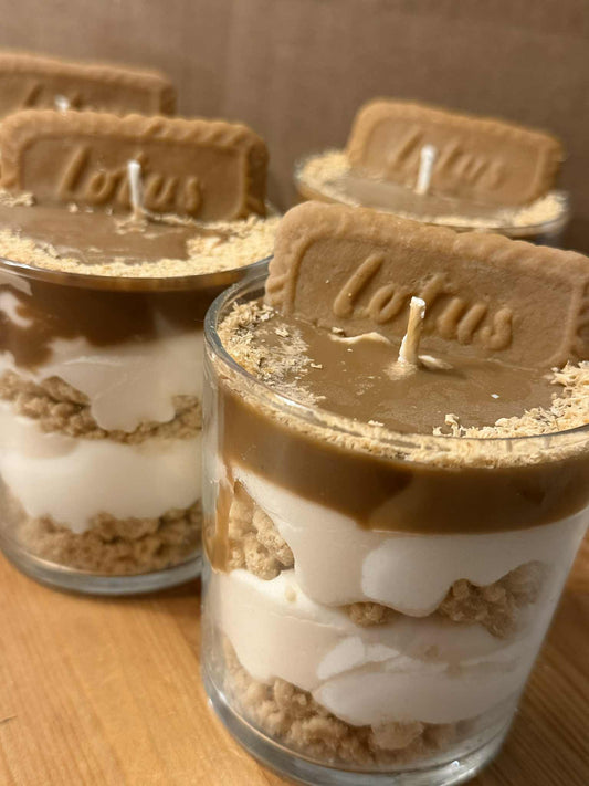 Biscoff candle