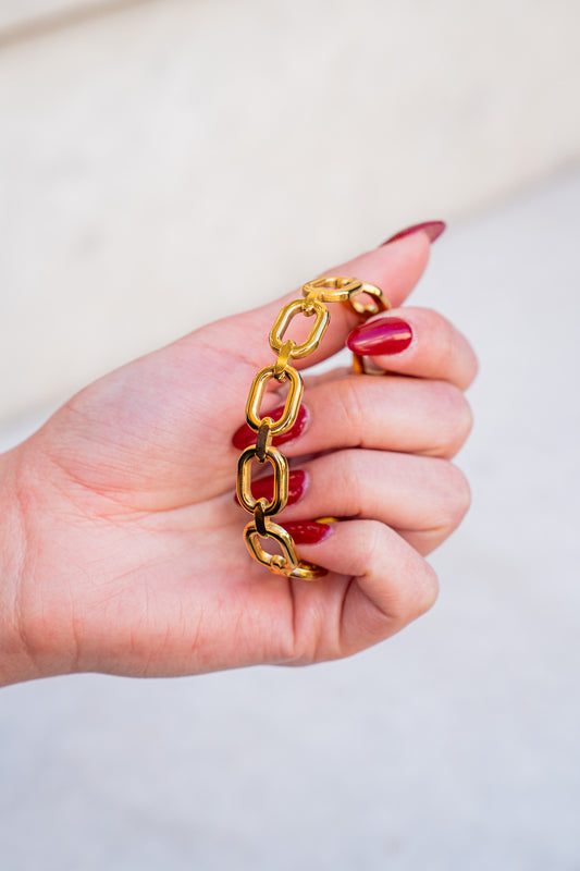 Solid Chain Bracelet