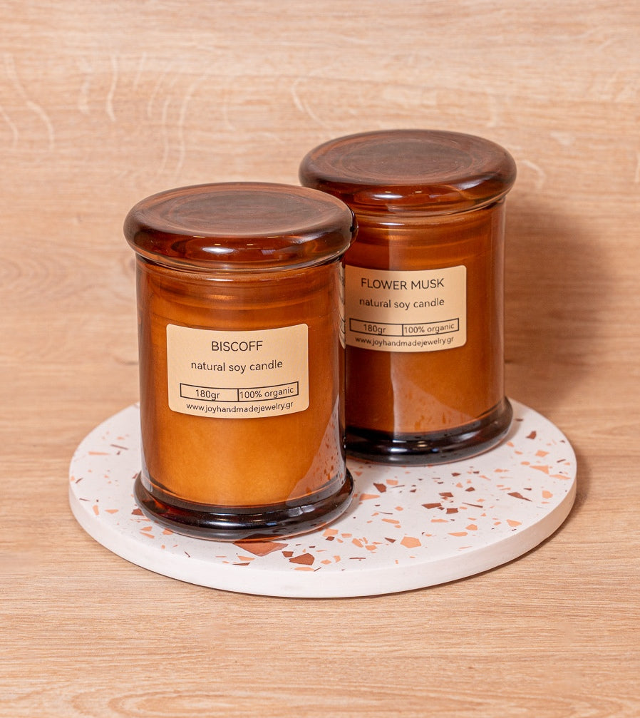 Caramel light Candle