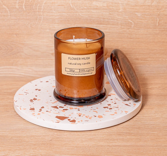Caramel light Candle